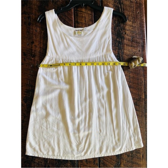 Batik Bali white sleeveless top size small/medium - Picture 8 of 14